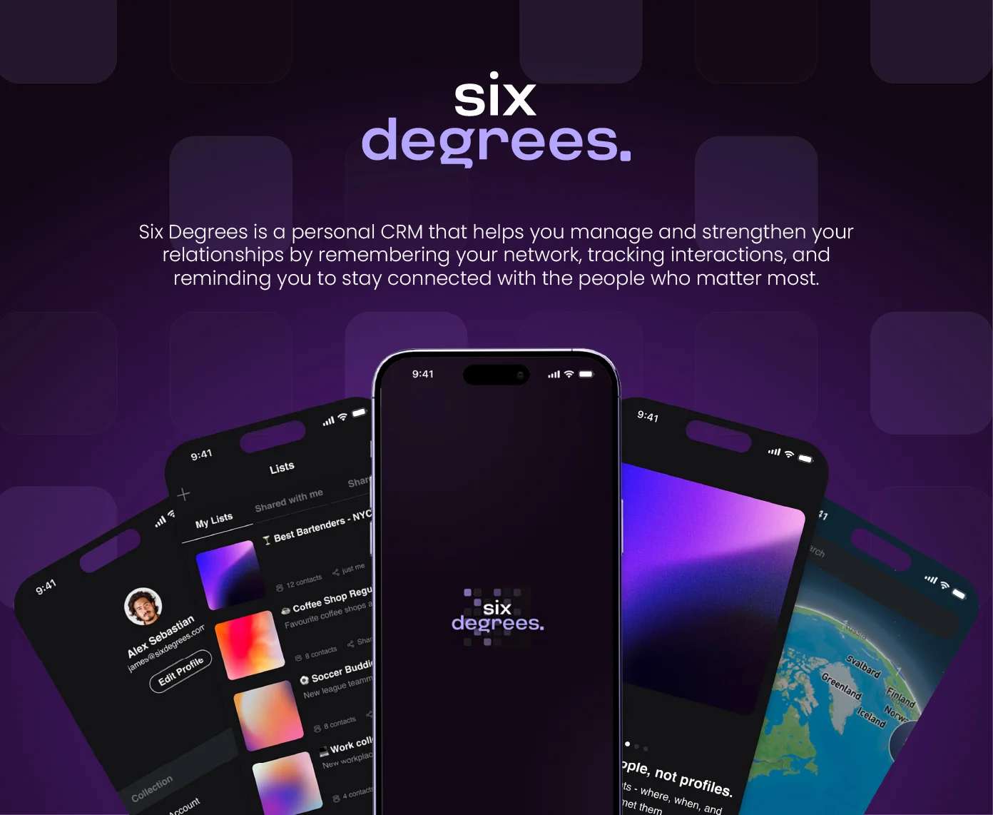 Six Degrees Case Study | iOS App for Remembering People – SoftwareOrbits