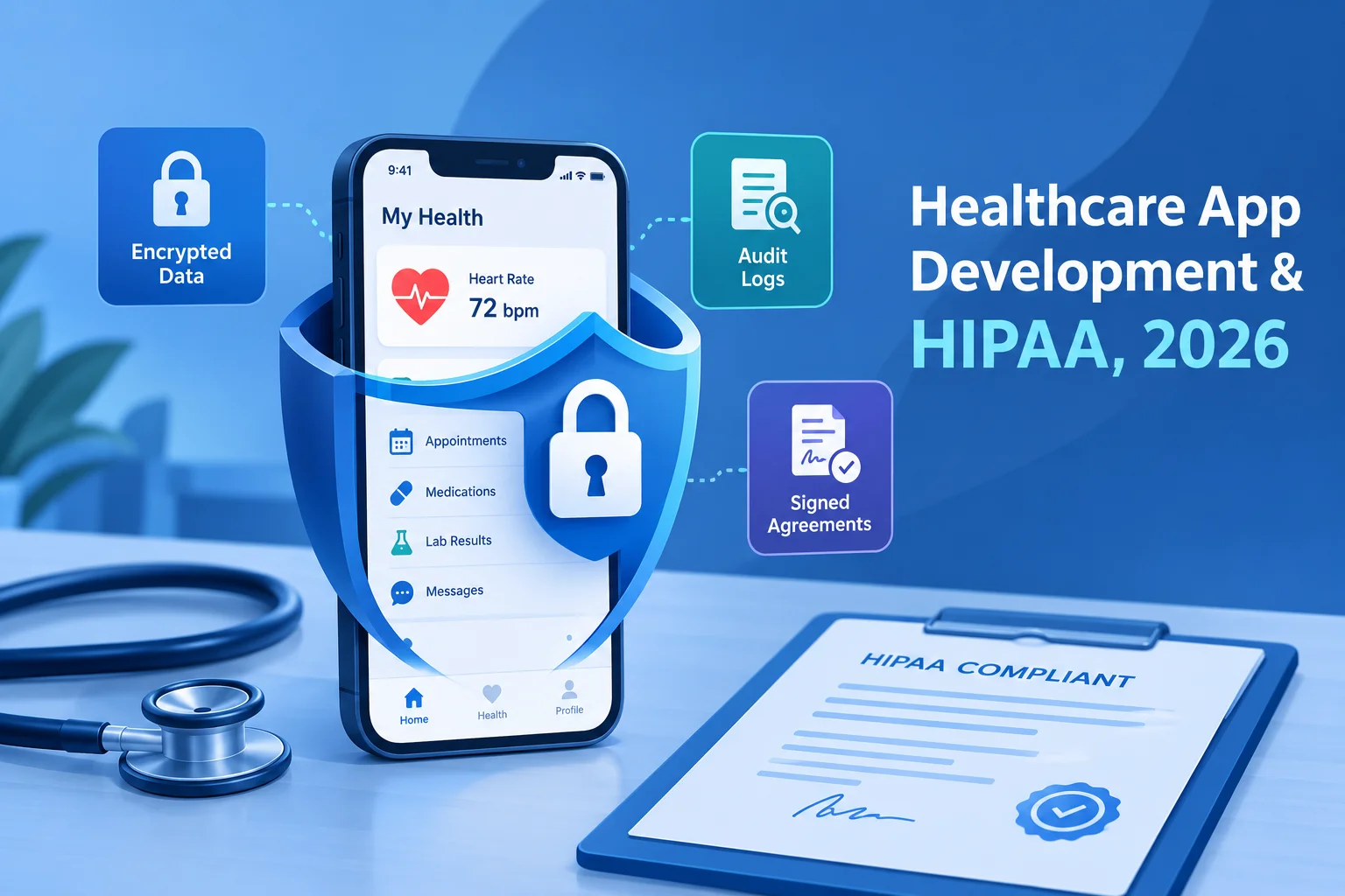 Healthcare App Development: A HIPAA Compliance Guide for Founders